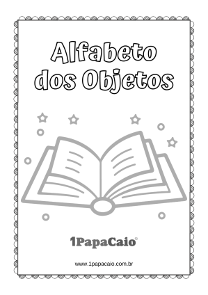 1-Capa Objetos no Alfabeto